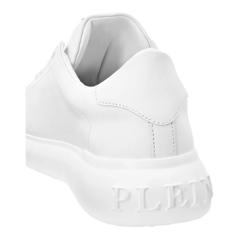 Philipp Plein Low-Top-Sneaker Lo-Top Turnschuhe Hexagon weiss(Image 3)