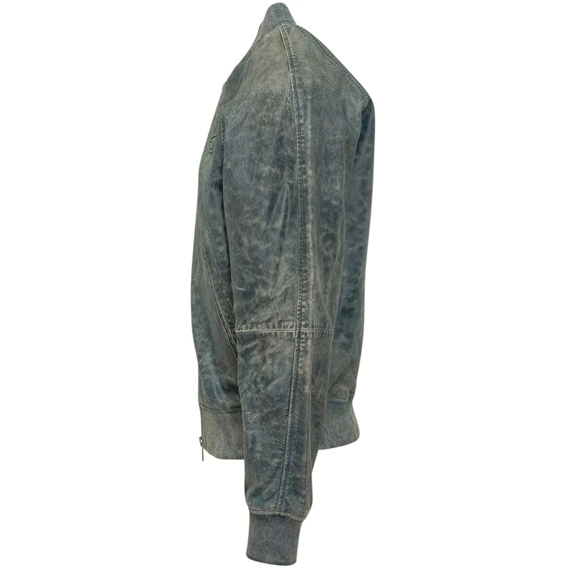 Diesel Blouson aviateur Giacca L-cobb Effetto Vissuto blau(Image 3)