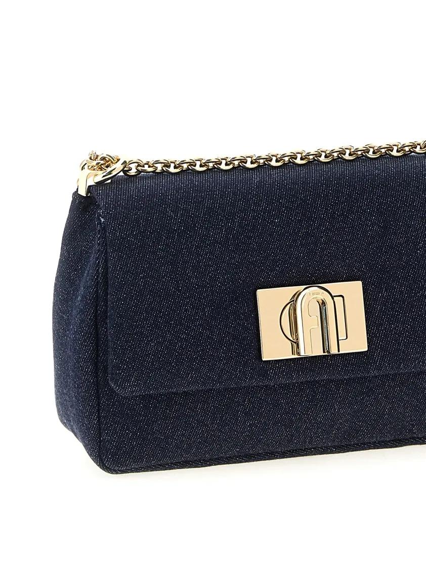 Furla Hobo bags Mini Crossbody Bag in blauw