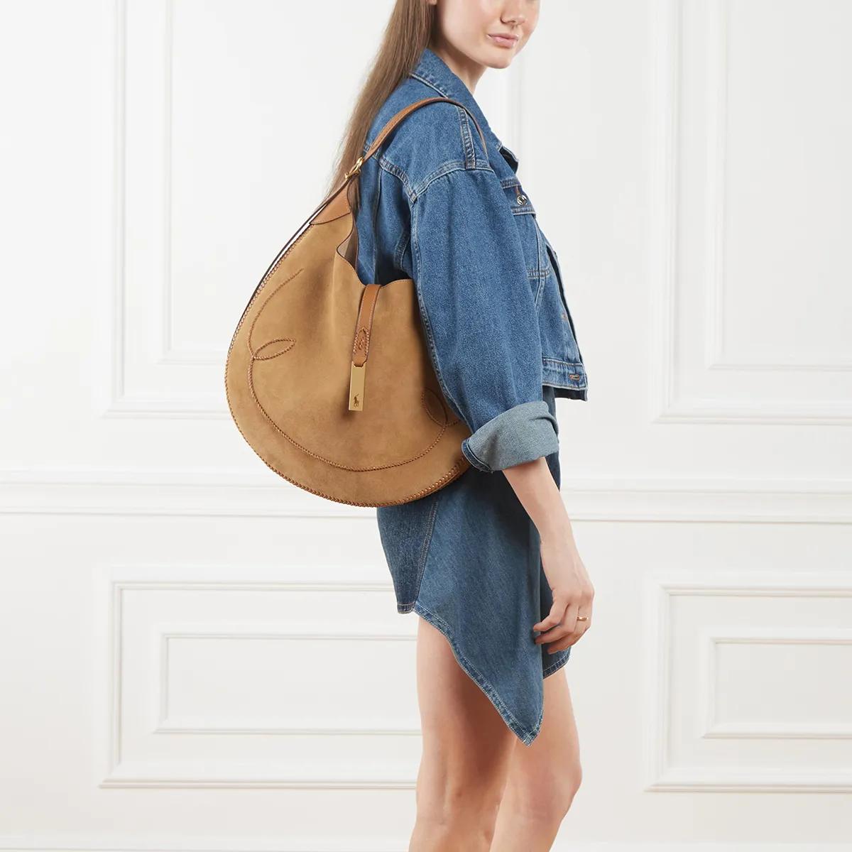 Polo Ralph Lauren Crossbody bags P Id Shldr-Shoulder Bag-Medium in bruin