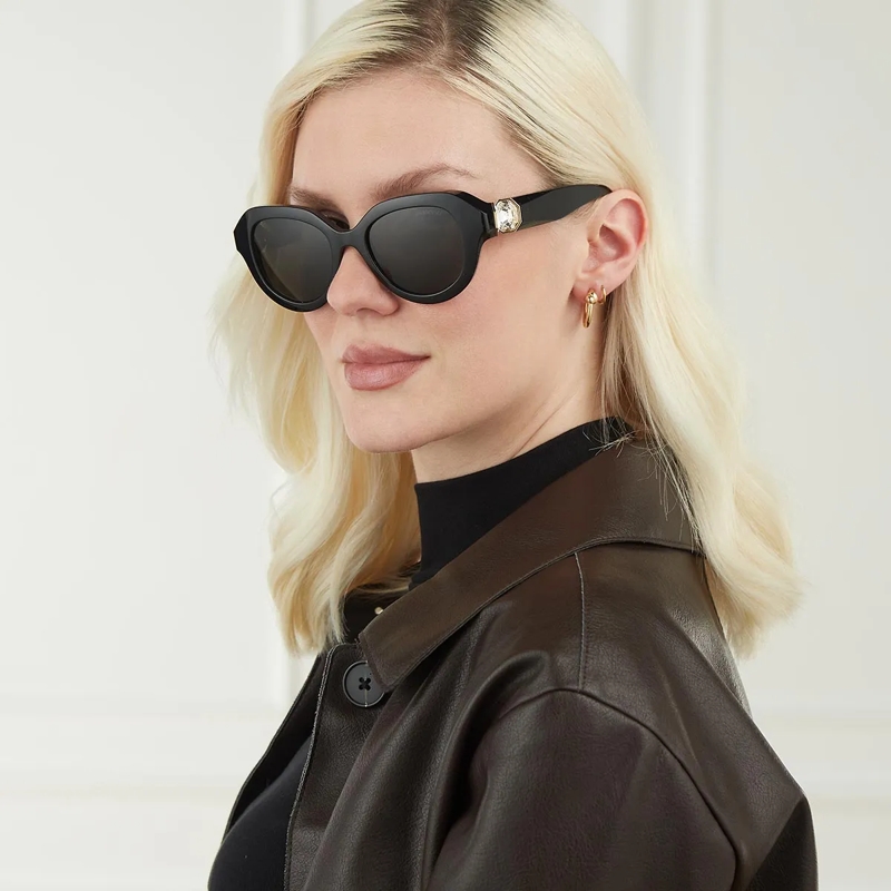 Swarovski Zonnebril 0SK6037 10018750 Black (Image 3)