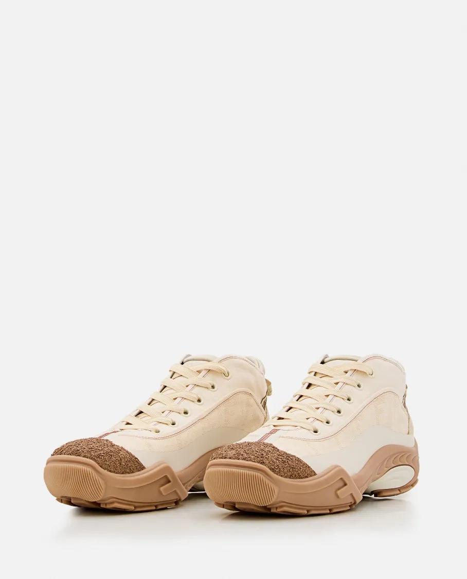 Thumbnail - Fendi Low-Top Sneaker - Lab Sneakers - Gr. 11 - in Weiß - für Damen