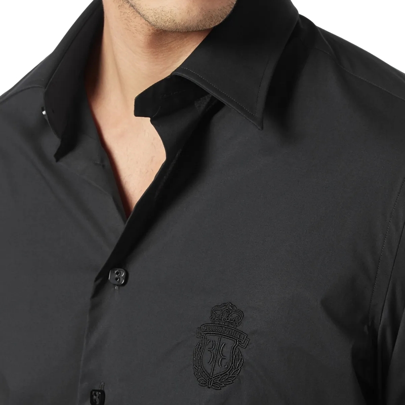 BILLIONAIRE Hemd Hemd Slim Fit schwarz(Image 4)
