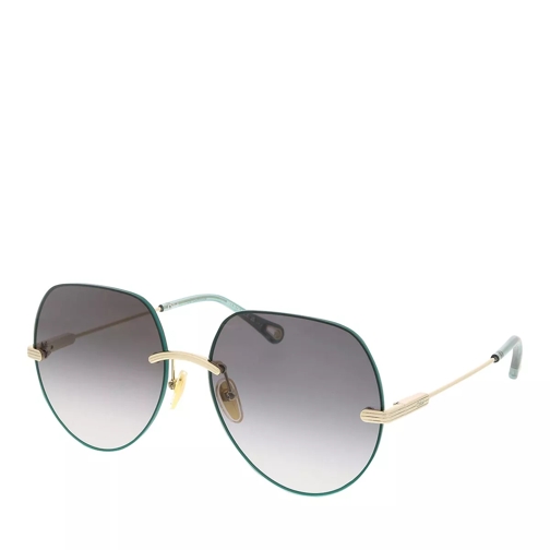 Chloé CH0135S Gold-Gold-Grey Sunglasses