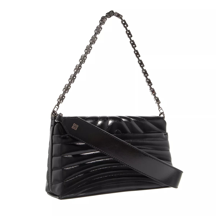 Givenchy black pocket online quilted leather shoulder bag