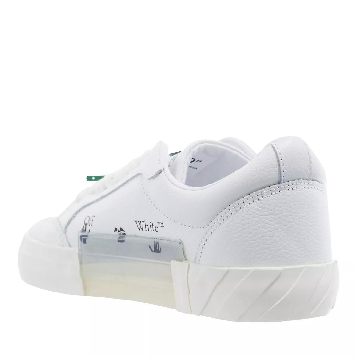 Off-White Low Vulcanized Leather White White | sneaker basse