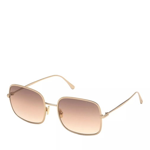 Tom Ford FT0865 Rose Gold/Brown Sunglasses