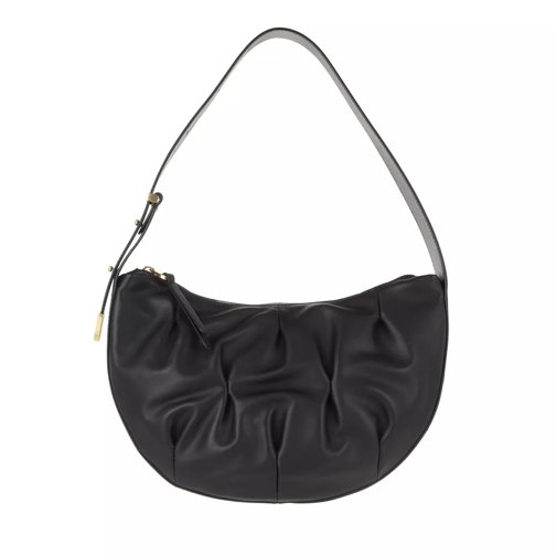 Coccinelle Handbag Smooth Calf Leather Soft  Noir Hobotas
