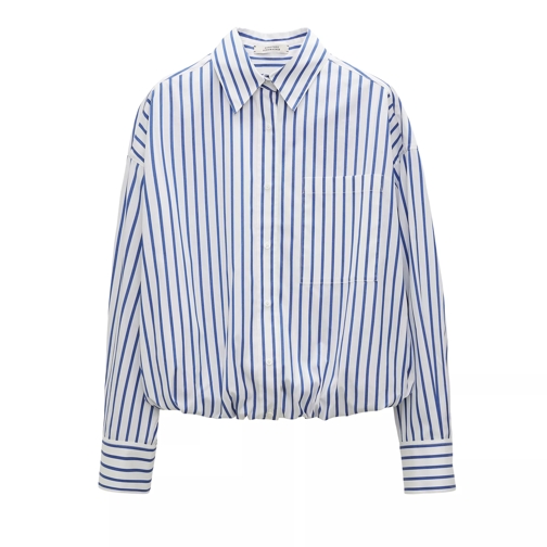Dorothee Schumacher SOFT STRIPE blouse navy & white stripes Camicette