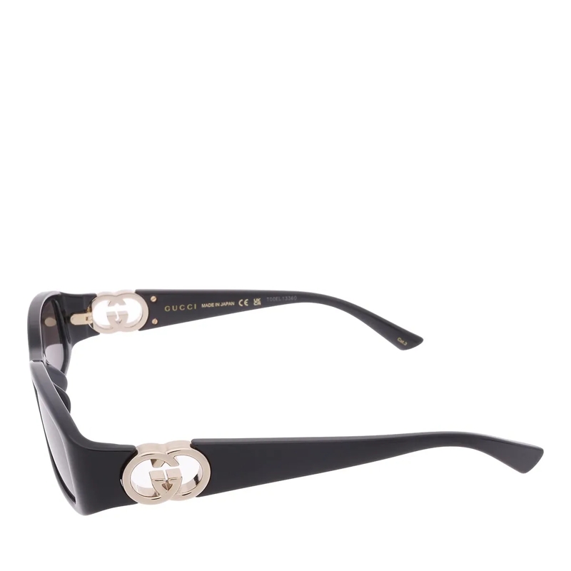 Gucci Sonnenbrille GG1661S-001 Black-Black-Grey(Image 4)