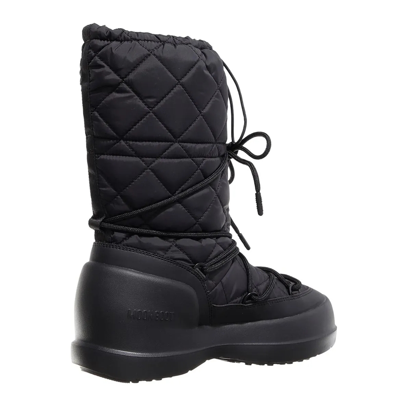 Moonboot Winterboots Mb Mezzaluna Quilted High Boot Wp Black(Image 5)