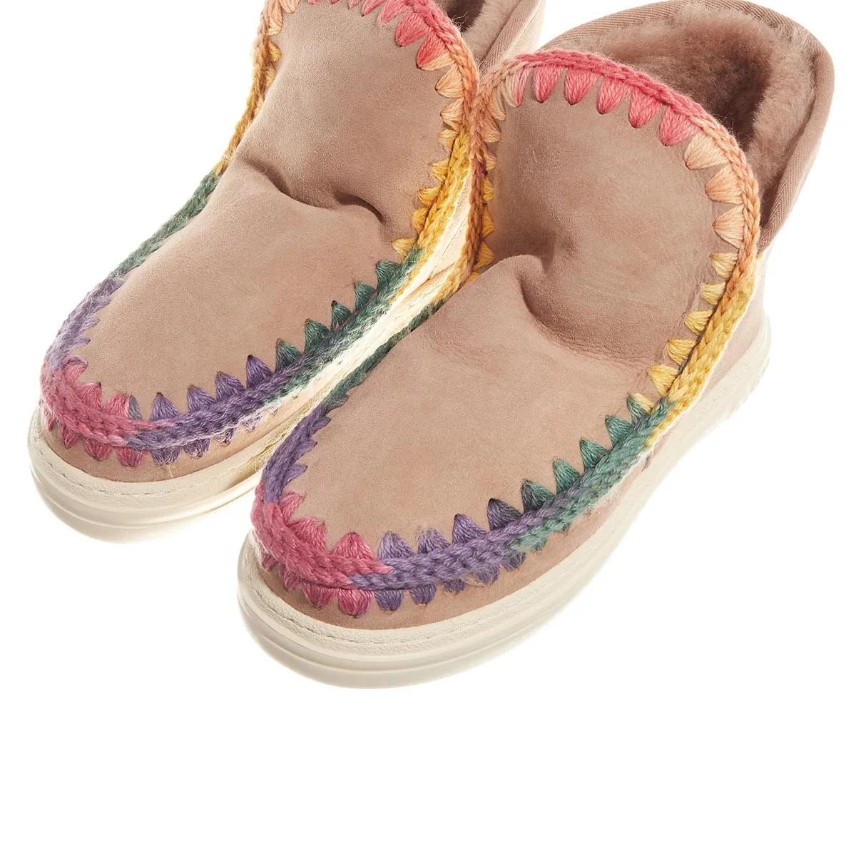 Thumbnail - Mou Stiefel & Boots - Eskimo Sneaker Bold Rainbow St - Gr. 40 (EU) - in Braun - für Damen