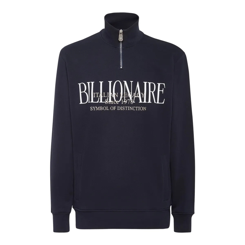 BILLIONAIRE Top Sweatshirt dunkel-blau