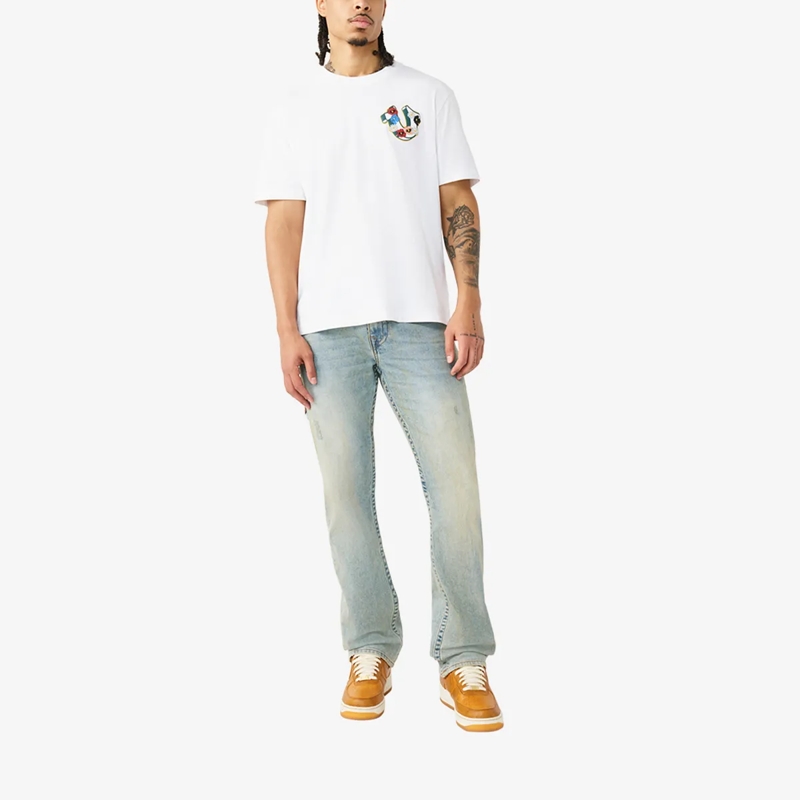 True Religion T-Shirt T-Shirt GARDEN weiss(Image 2)