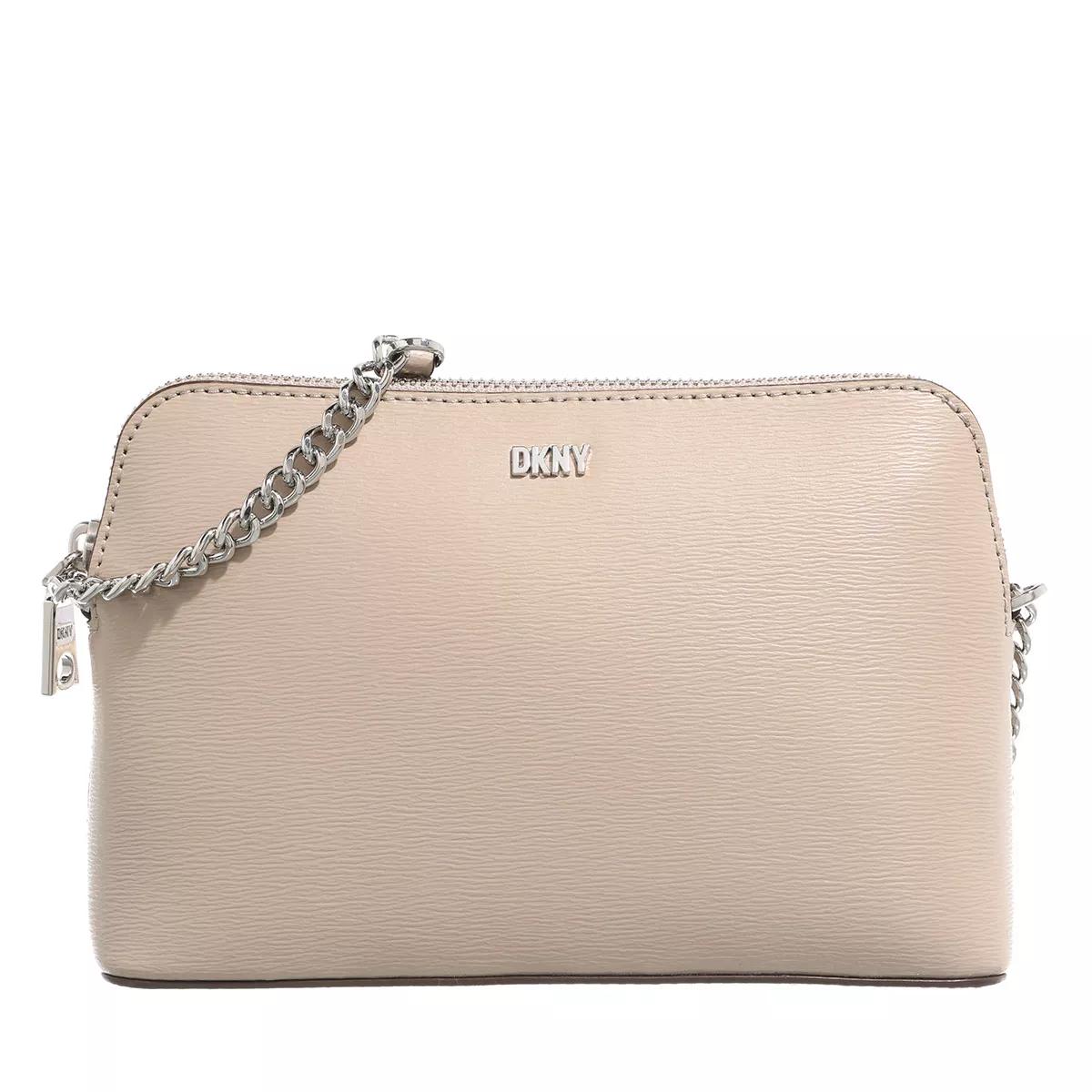 DKNY Bryant dome leather crossbody bag