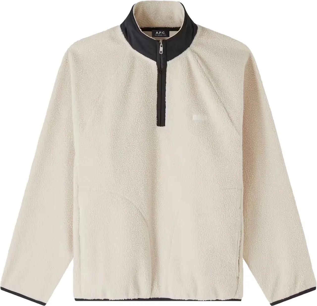 Thumbnail - A.P.C. - fleece beige - Größe S - beige