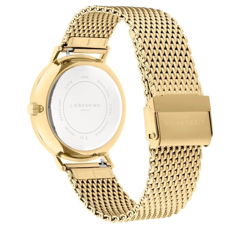 Liebeskind Berlin Multifunktionsuhr Edelstahl Clean Multifunction gold(Image 3)