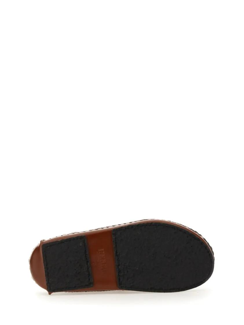 Thumbnail - Hereu Hohe Schuhe - "Cargol" Shearling Slingback - Gr. 40 (EU) - in Braun - für Damen