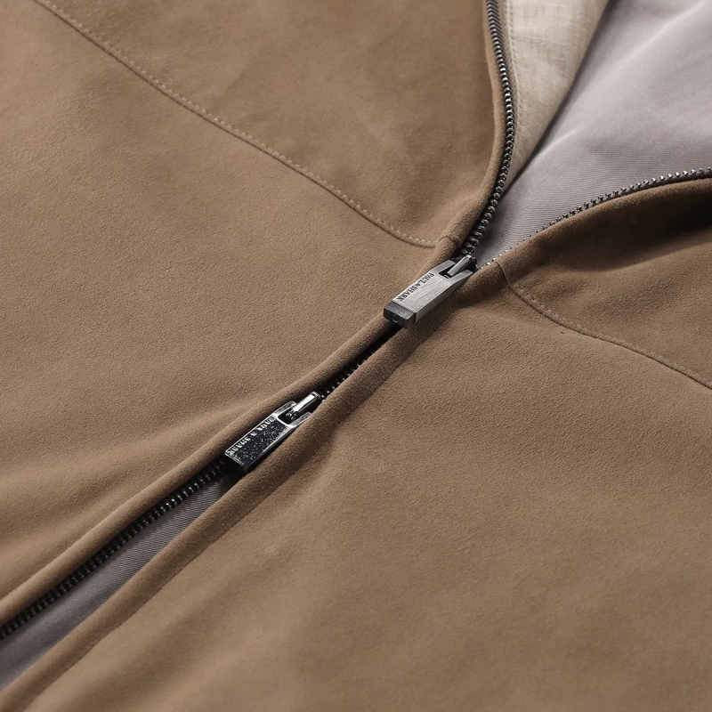 Paul & Shark Übergangsjacke Jacke aus Baumwolle braun(Image 4)