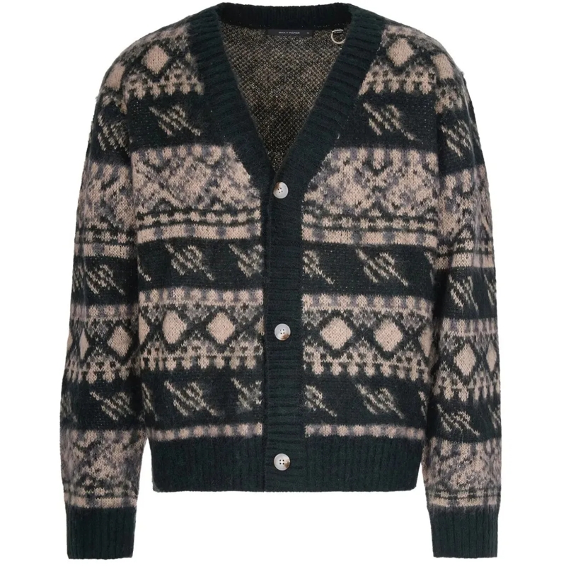 Daily Paper  cardigan boutonne a motif mehrfarbig