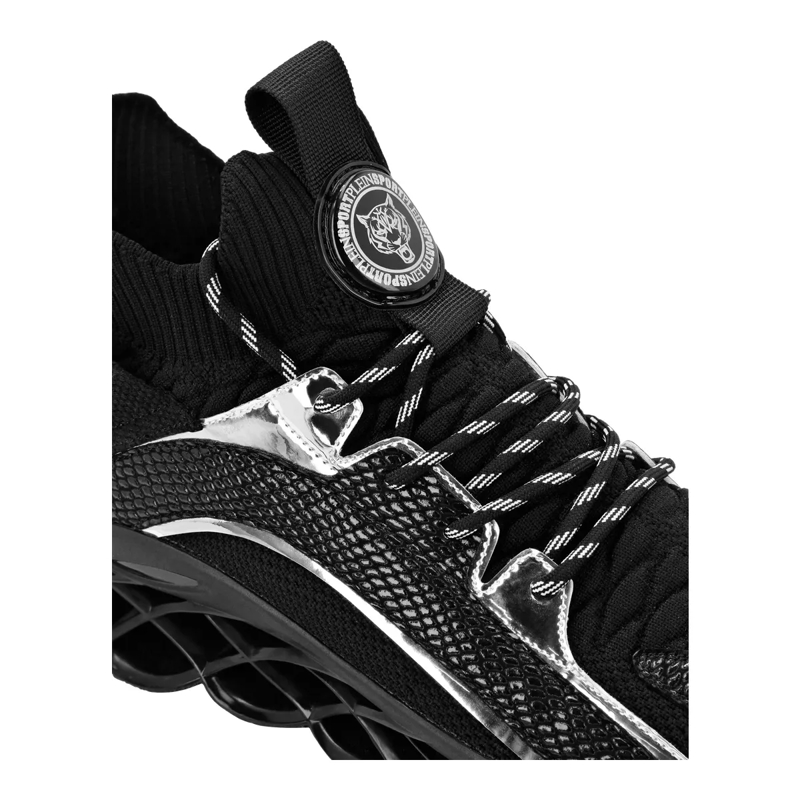 Plein Sport Low-Top-Sneaker Runner Sneaker Tiger schwarz(Image 2)