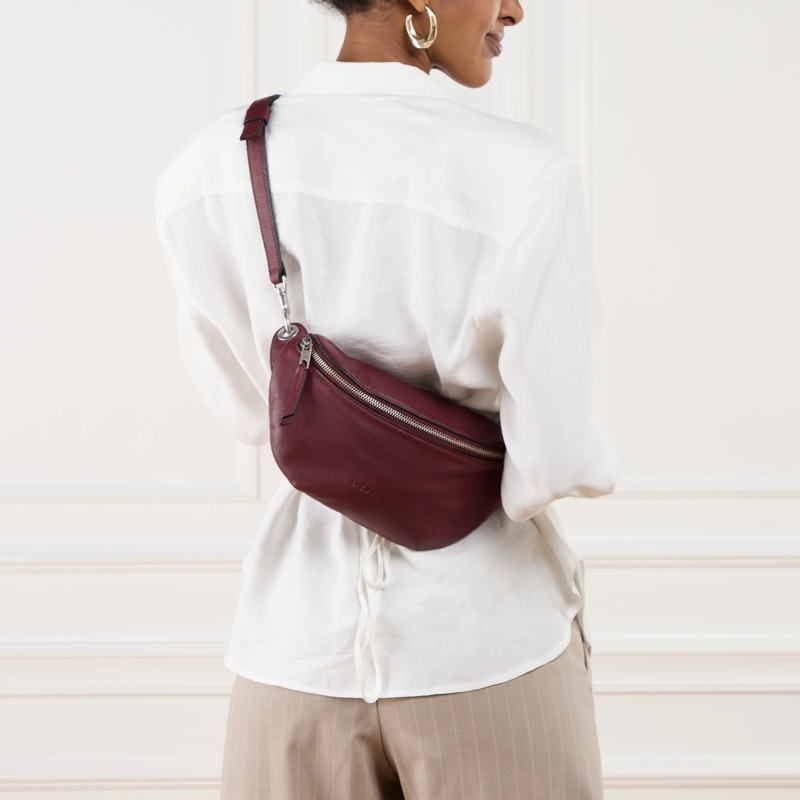 Liebeskind Berlin Crossbody Bag Ecom 511 Tavia Sheep Natural Pomegranate(Image 2)