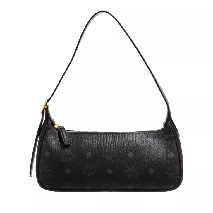 Mcm shoulder bag black on sale