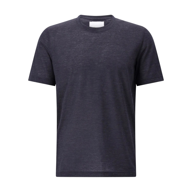 Marco Pescarolo T-Shirt T-Shirt James aus Kaschmir blau