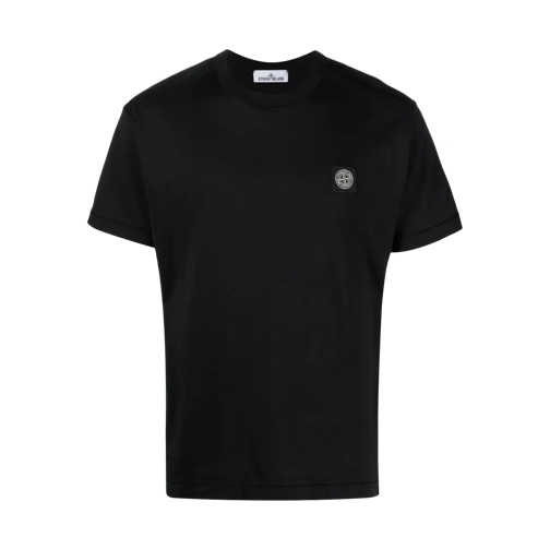 Stone Island T-Shirt mit Logo-Patch A0029 A0029 black 