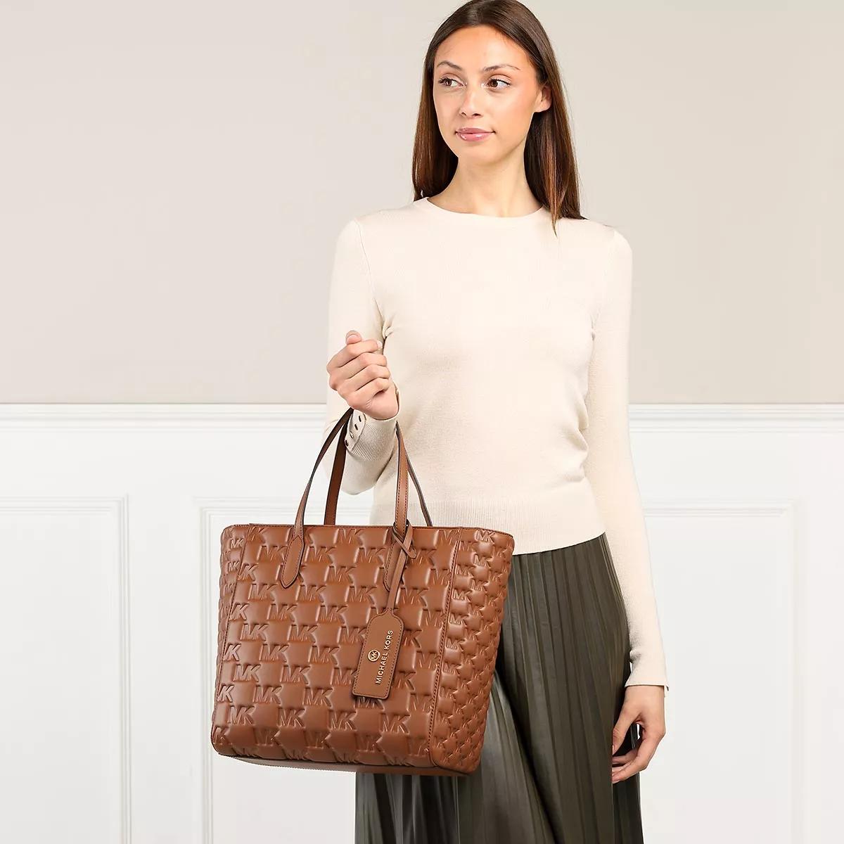 MICHAEL Michael Kors Sinclair Large East West Grab Canvas Tote Bag