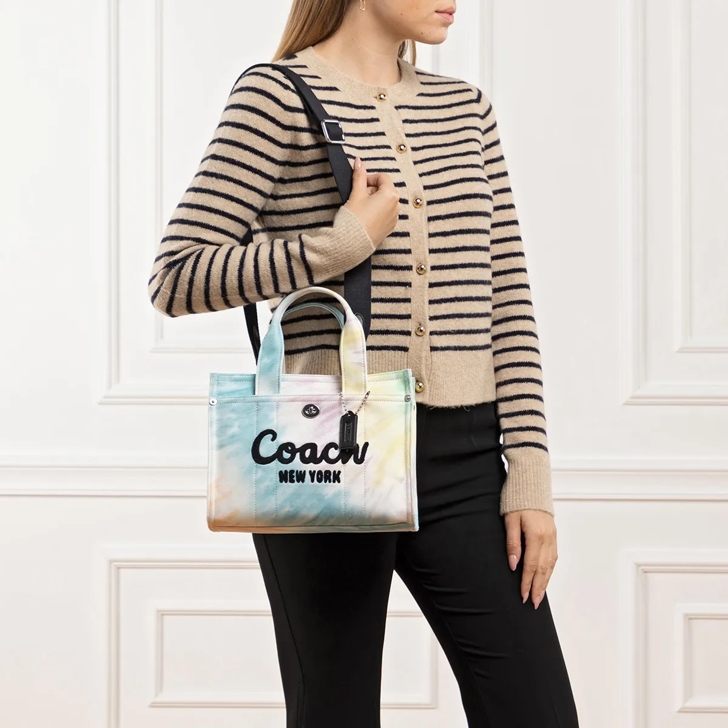 Coach tote rainbow sale