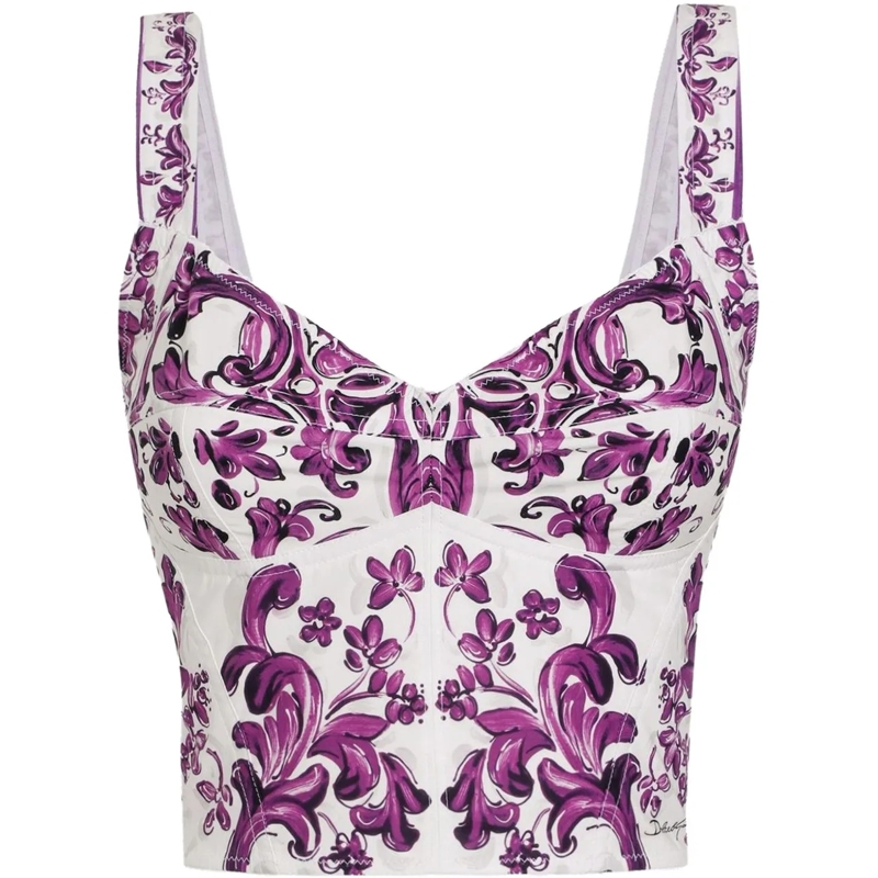Dolce&Gabbana Top Top Purple lila