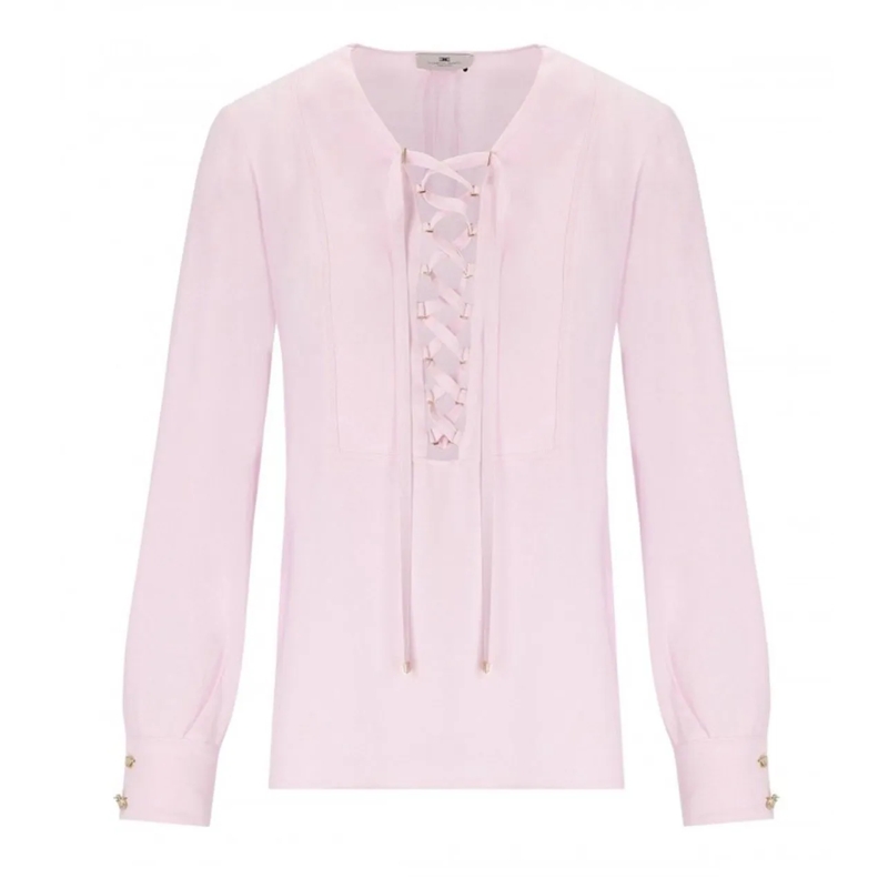 Elisabetta Franchi Chemisier Shirts Quarzo mehrfarbig