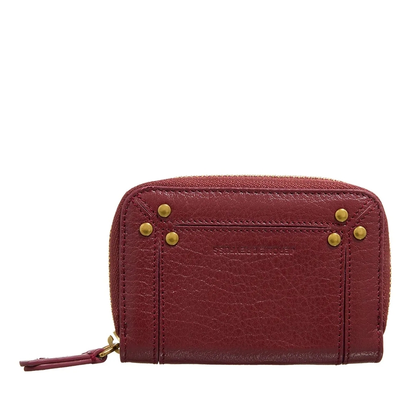 Jerome Dreyfuss Portemonnaie mit Zip-Around-Reißverschluss Henri Acajou