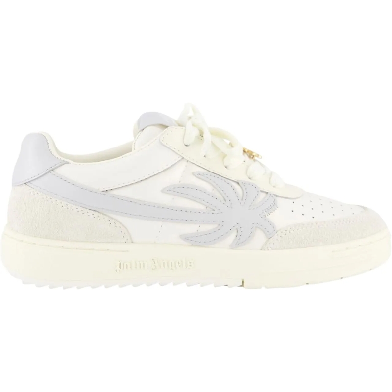 Palm Angels Low-Top-Sneaker Dames Palm Beach University Wit weiß