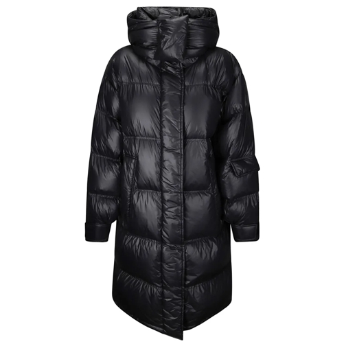 HOLZWEILER Übergangsjacke Long Oversized Puffer Jacket Black