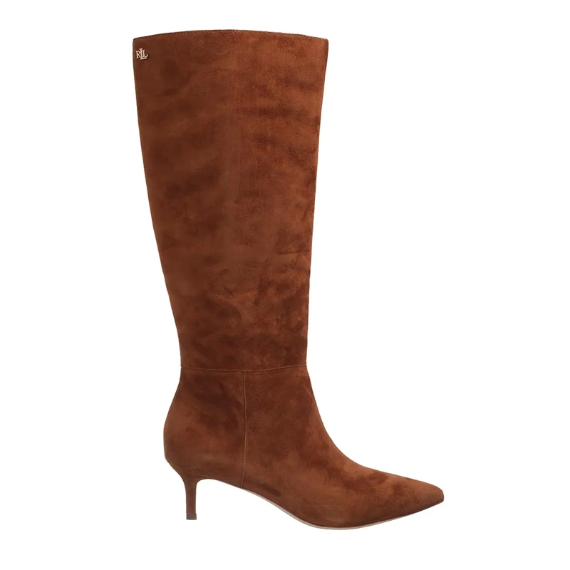Lauren Ralph Lauren Stiefel Mckay Tl Hl-Boots-Tall Boot Lauren Tan