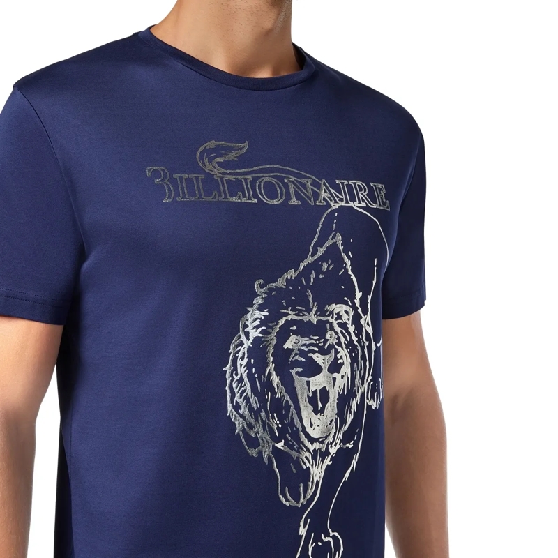 BILLIONAIRE T-Shirt T-Shirt Lion dunkel-blau(Image 4)