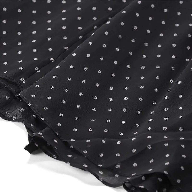 Rotate Top Neckholder Top mit Blumenprint schwarz(Image 3)