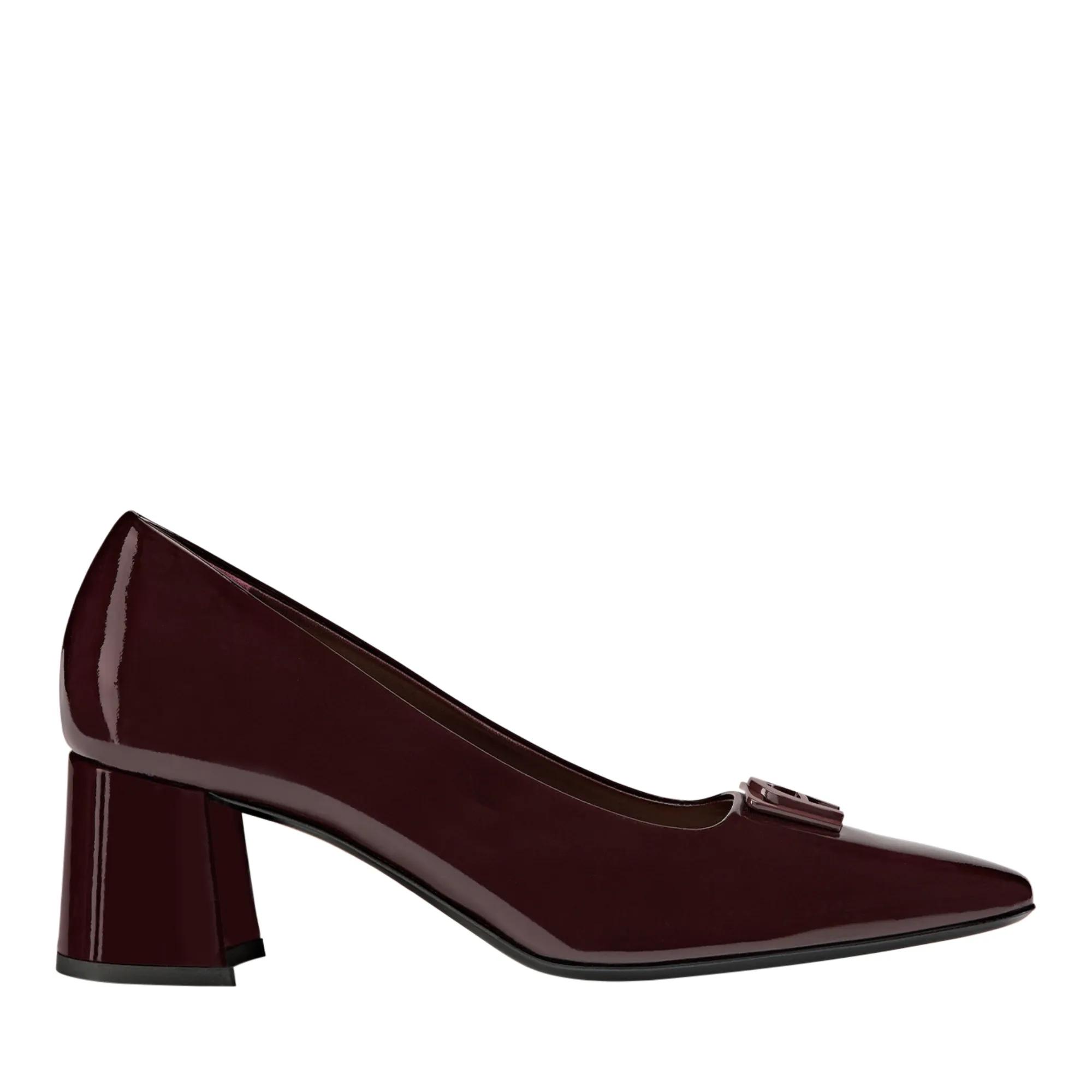 Aigner Hohe Schuhe - block heel pumps MARYLIN 1B - Gr. 37 (EU) - in Rot - für Damen