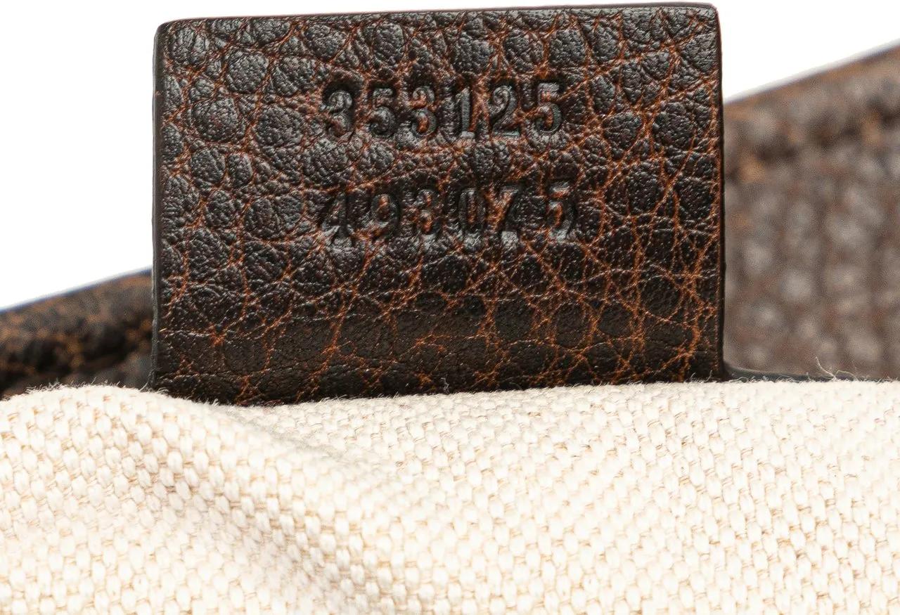 Thumbnail - Gucci Shopper - GG Canvas Laidback Crafty Tote - Gr. unisize - in Braun - für Damen