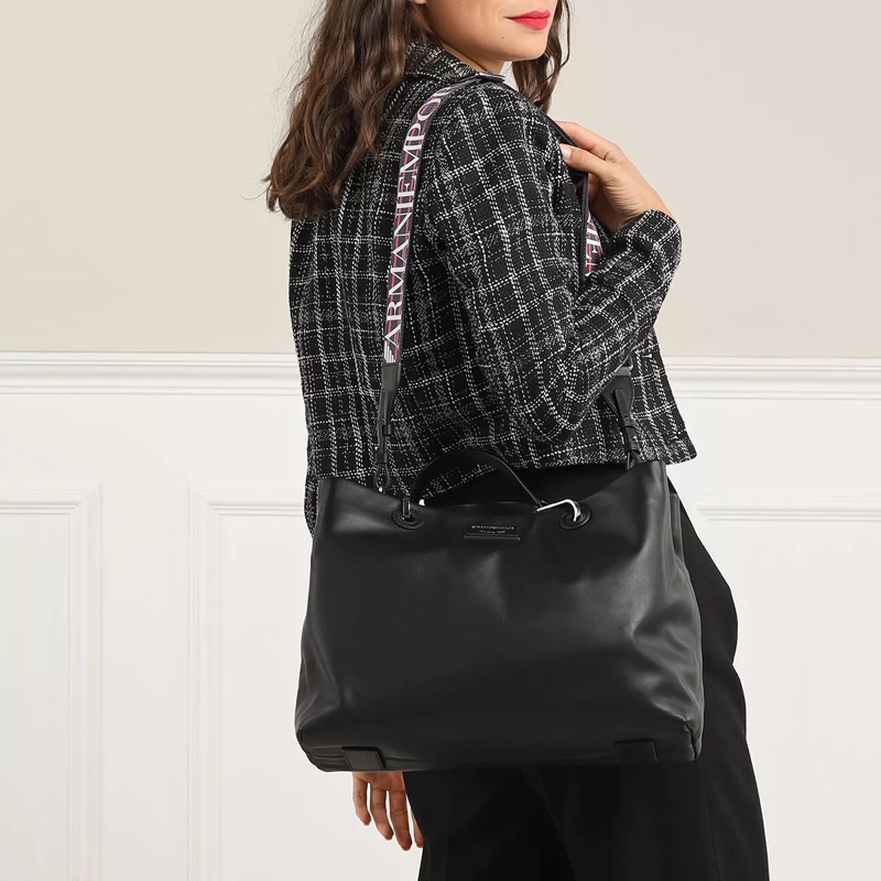 Emporio Armani Fourre-tout Borsa Shopping Black(Image 2)