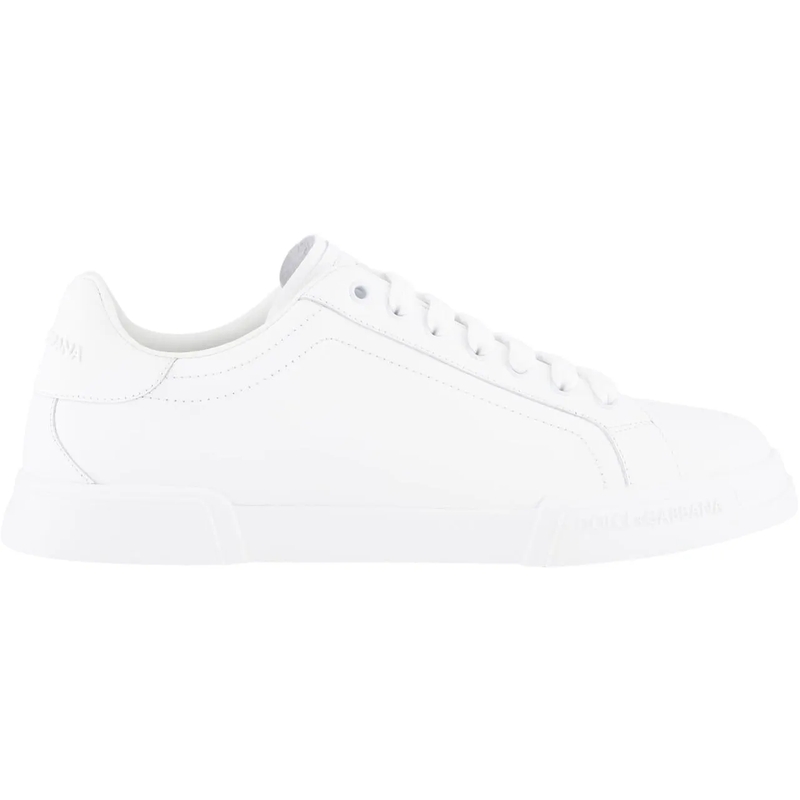 Dolce&Gabbana Low-Top-Sneaker 'Portofino Vintage' Sneakers – White White(Image 2)