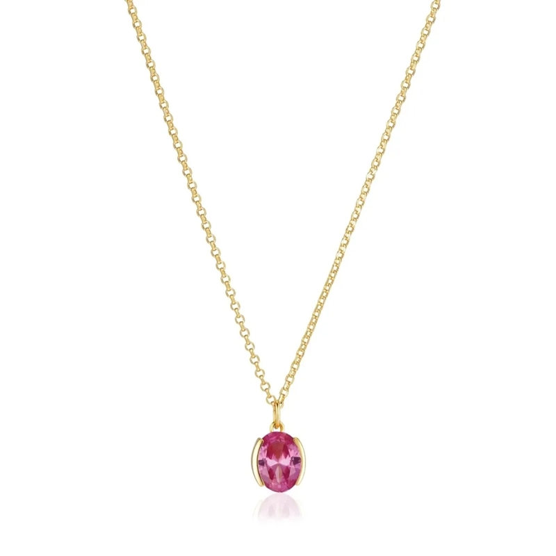 Sif Jakobs Jewellery Collier moyen Ellisse Carezza Kette Gold