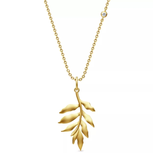 Julie Sandlau Tree of Life Necklace Gold Medium Halsketting