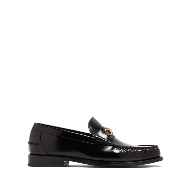 Versace Loafer Medusa '95 Leather Loafers Black