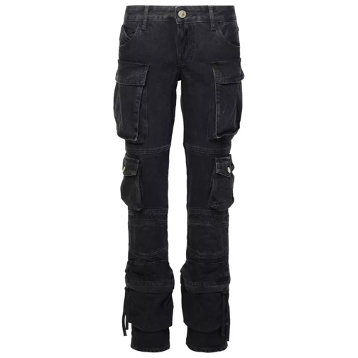 The Attico Essie' Black Cotton Jeans Black Jeans