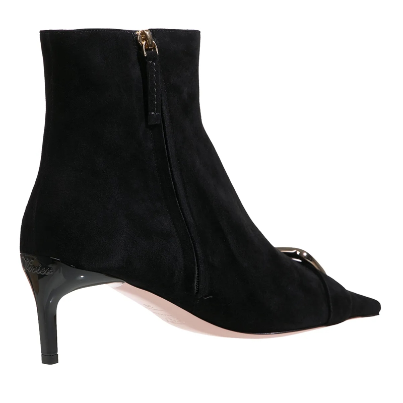 Roger Vivier Bottines Choc Bootie 55 Nero(Image 4)