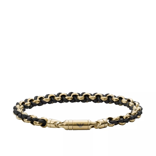 Emporio Armani Antique Chain-Link Bracelet Yellow Gold Braccialetti
