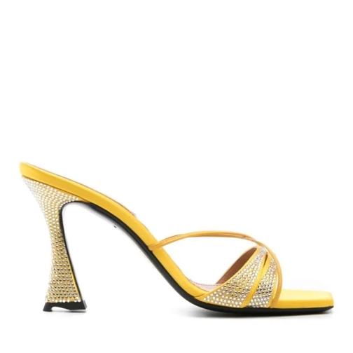 D'ACCORI Sandale Lust Mule High Heels Yellow (Image 2)